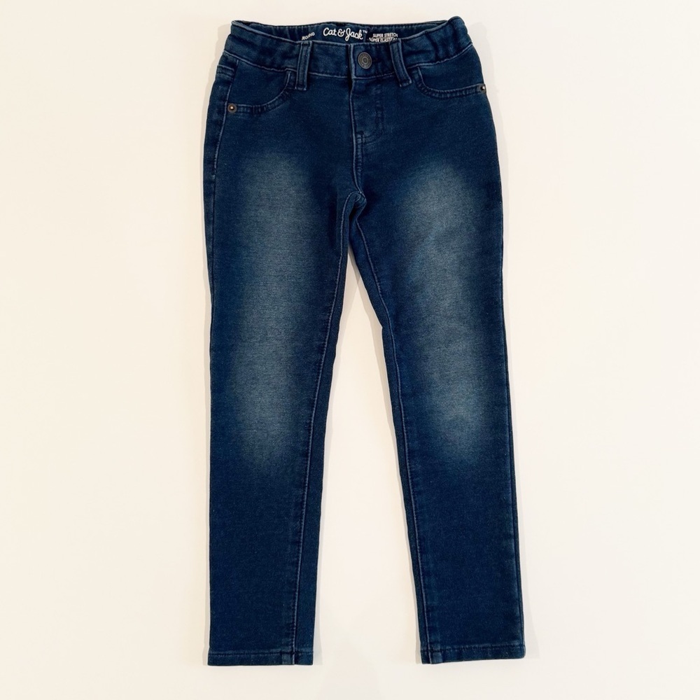 Cat & Jack Girl’s XS (4/5) Super Stretch Jeggings